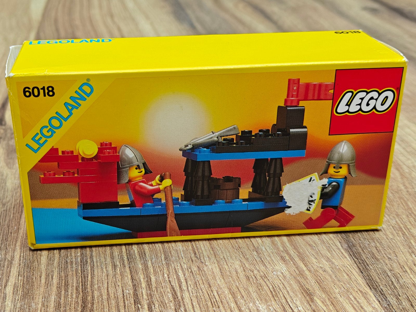 Lege doos LEGO Castle 6018 Battle Dragon, Gebruikt, Lego, Overige typen, Ophalen of Verzenden