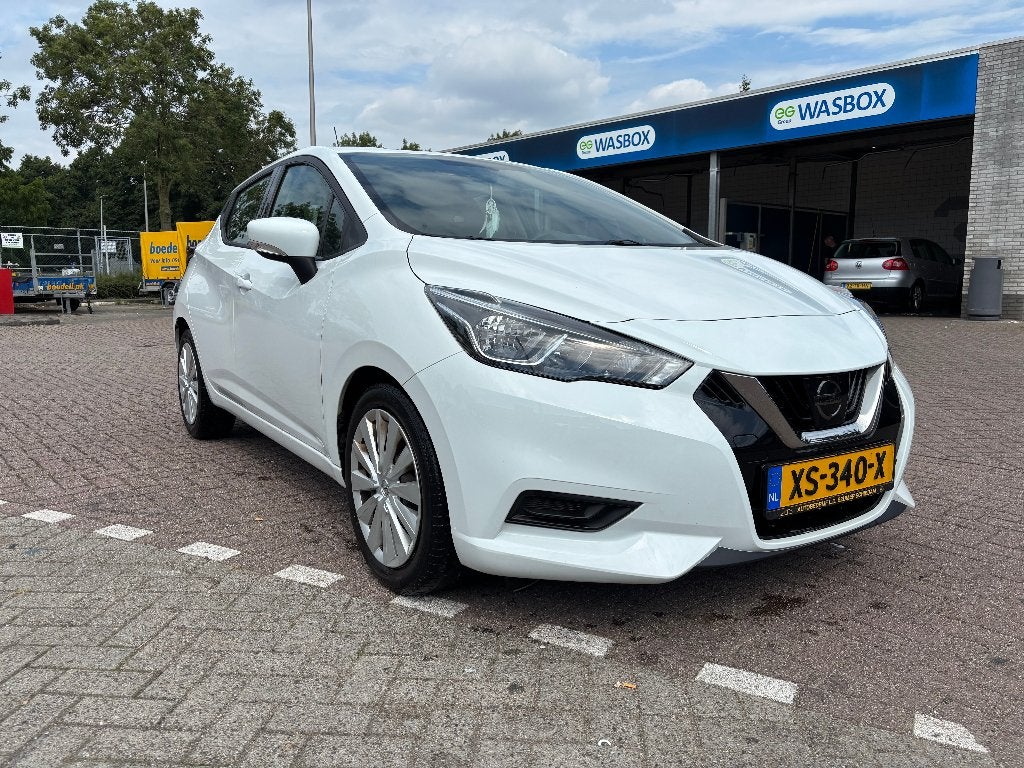 Nissan Micra 1.0 IG-T Acenta 2019 | NAP | 95.382 km, Voorwielaandrijving, Stof, 40 €/maand, 100 pk
