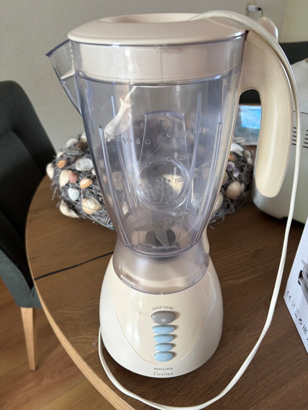 Philips HR1757, Ophalen of Verzenden, Zo goed als nieuw, Blender