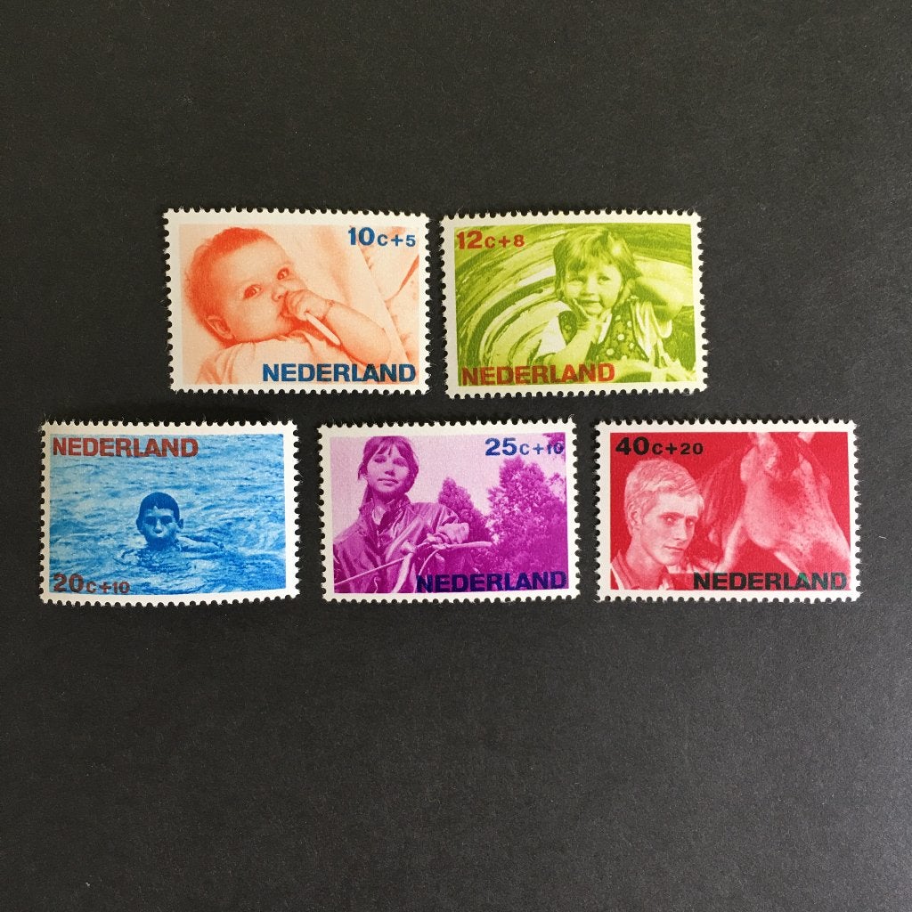 i48-870pf Nederland 1966 - NVPH 870 tm 874 - postfris, Ophalen of Verzenden, Na 1940, Postfris