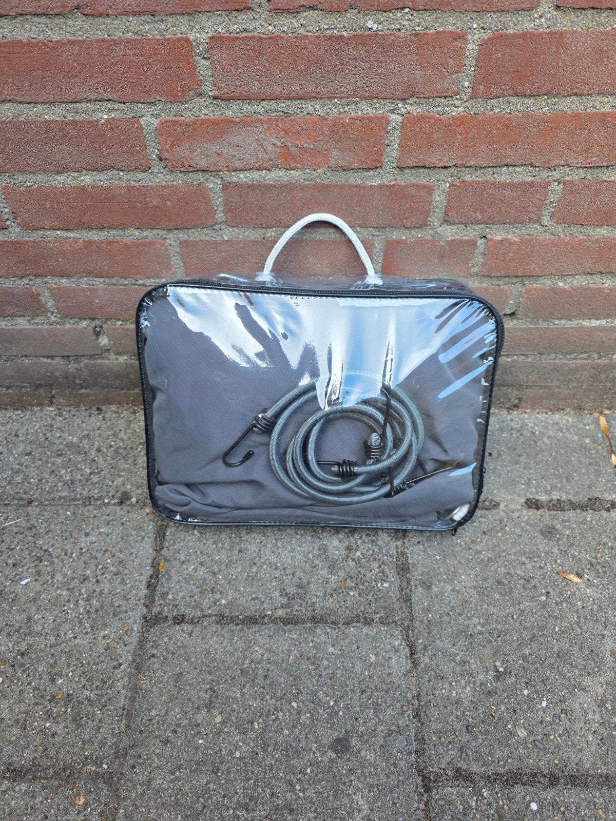Schaduwdoek vierkant, Ophalen