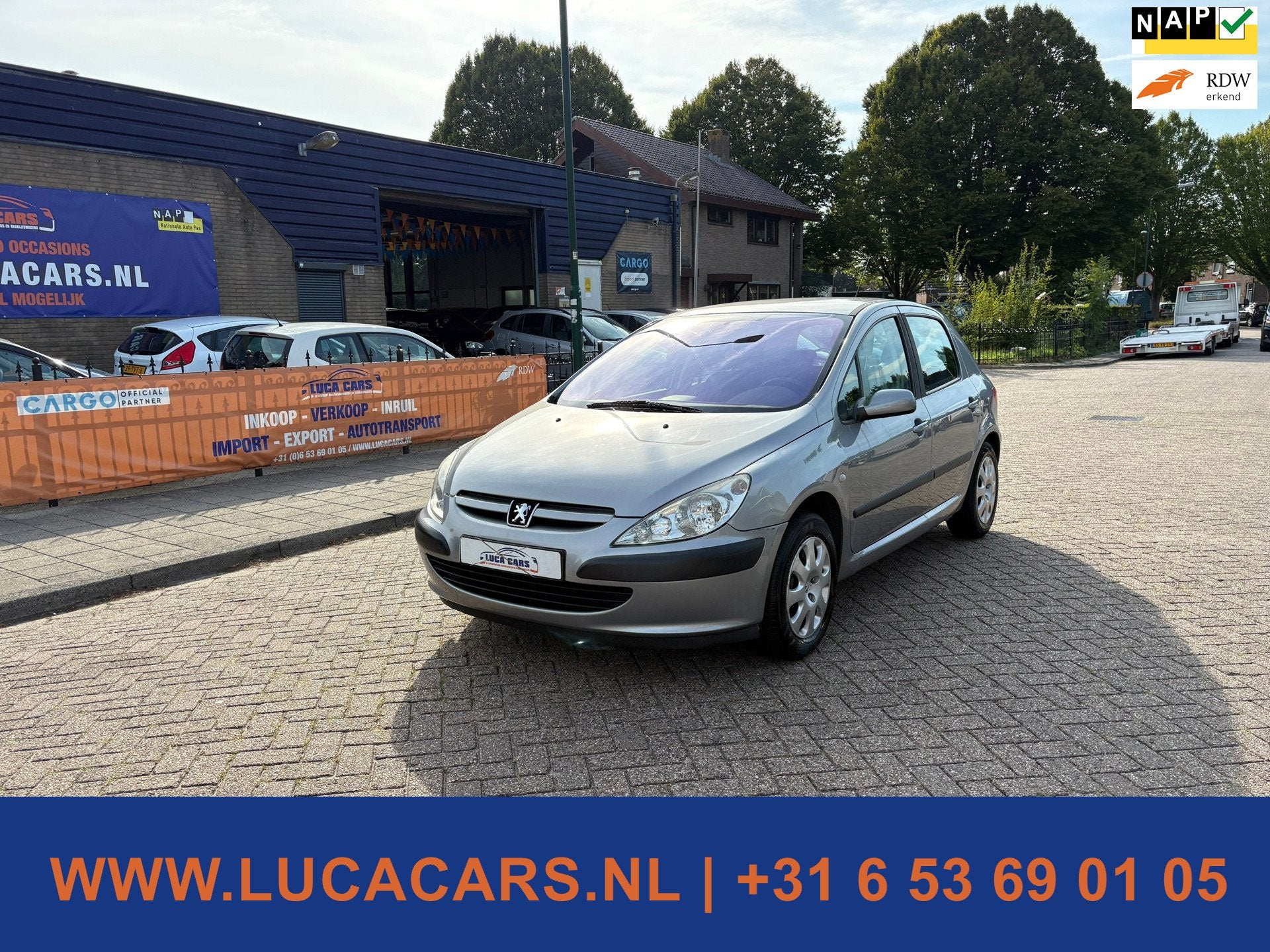 Peugeot 307 1.4-16V XS Pack Airco NIEUWE APK!, Auto's, Voorwielaandrijving, 15 km/l, 4 cilinders, 620 kg