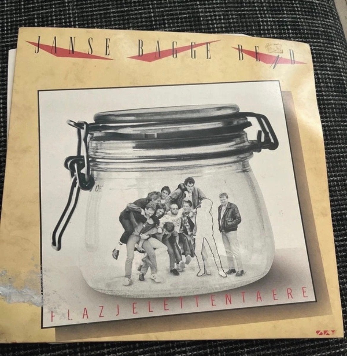 Janse Bagge Bend - Flazjelettentaere LP (1983), LP, Gebruikt, Pop, Ophalen of Verzenden