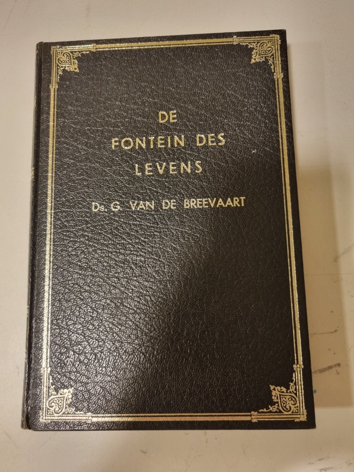 Ds. G.v.d. Breevaart. De Fontein des levens. 10 preken., Ophalen of Verzenden, Gelezen, Christendom | Protestants