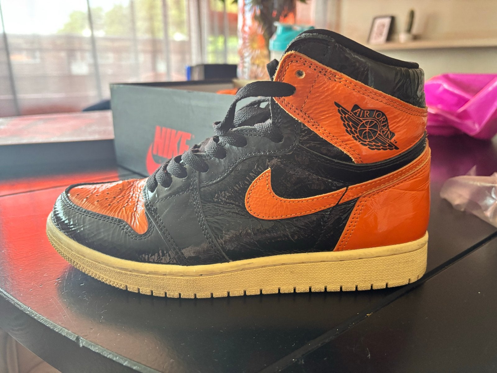 Nike Air Jordan 1 Retro High OG 'Shattered Backboard 3.0', Kleding | Heren, Schoenen, Gedragen, Sneakers of Gympen, Zwart, Ophalen