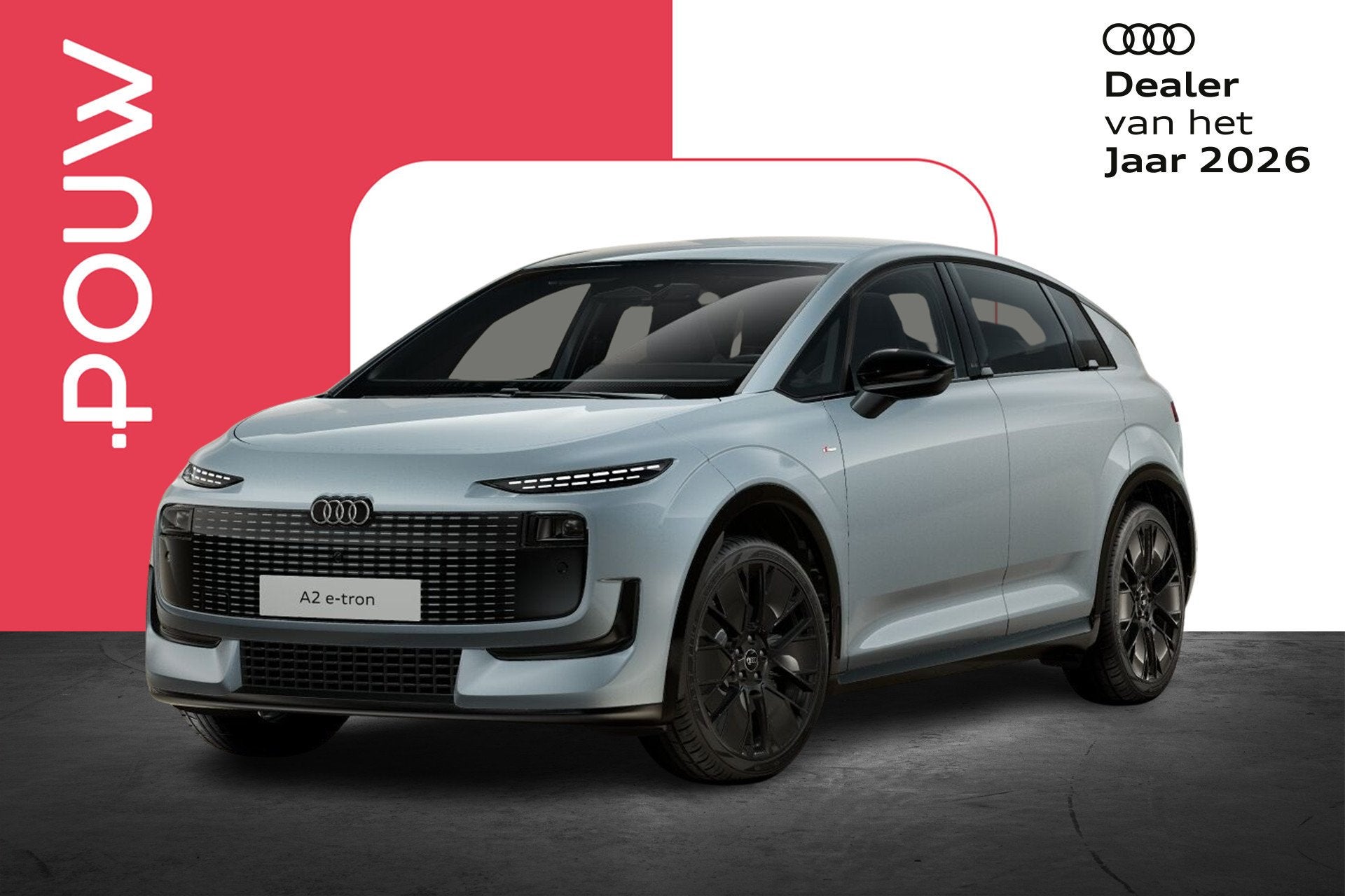 Audi A2 e-tron S edition 84 kWh | Tech | 20" Velgen, Auto's, Automaat, 12 maanden, Zwart, 1885 kg