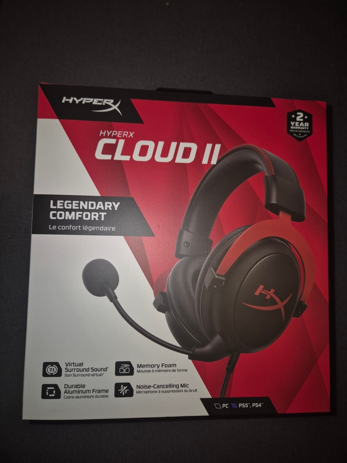 Cloud 2 HyperX - Nieuw in doos, Computers en Software, Headsets, HyperX, Nieuw, Ophalen of Verzenden, Over-ear