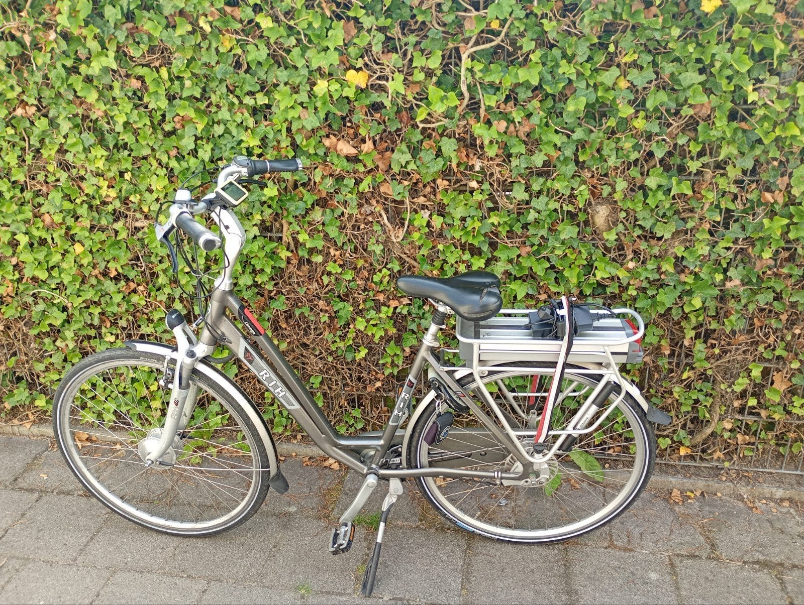 elektrische omega rih fiets, Gebruikt, 47 tot 50 cm, Versnellingen, Schijfrem