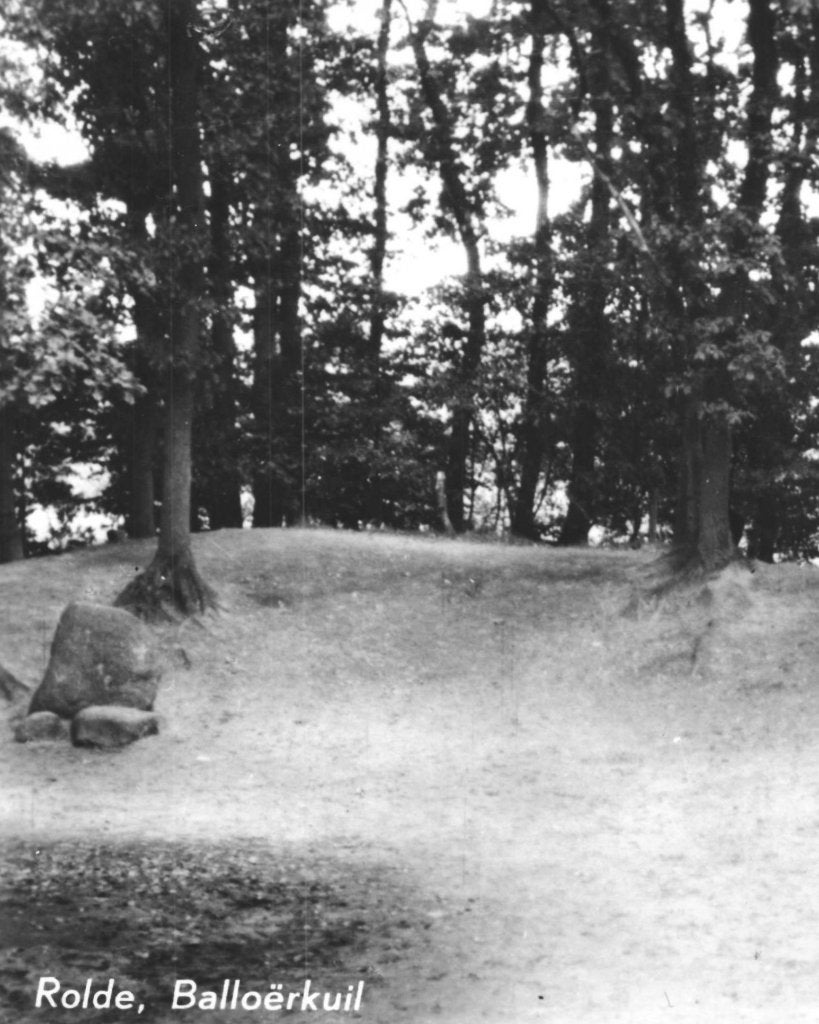 950030 Rolde Drenthe Balloërkuil 1955 Onbeschreven, Ophalen of Verzenden, 1940 tot 1960, Ongelopen, Drenthe