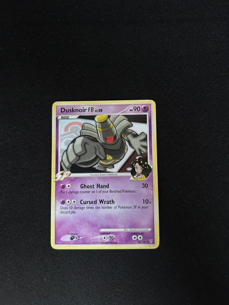 Pokémon kaart Dusknoir 26/147, Ophalen of Verzenden, Zo goed als nieuw, Losse kaart