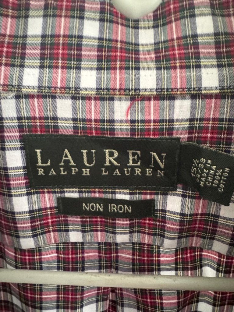 Ralph Lauren heren overhemd, Ophalen of Verzenden, Zo goed als nieuw, Blauw, Ralph Lauren