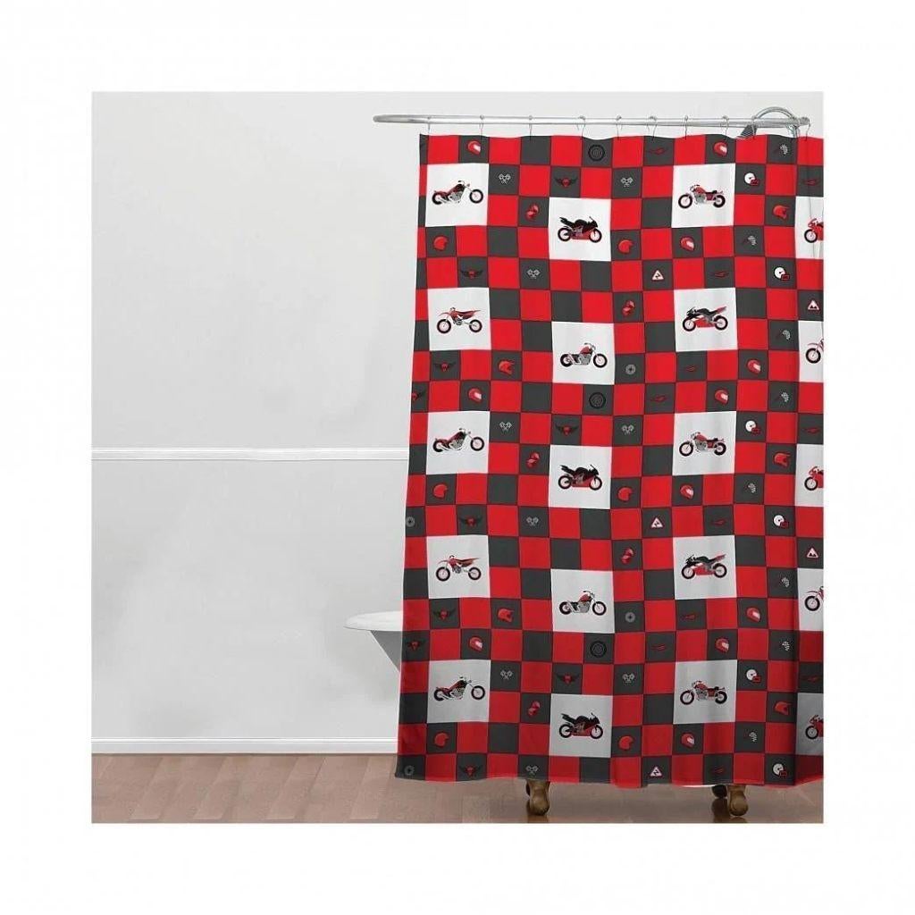Booster shower curtain 183 x 200 douche gordijn, Veghel, Overige kleuren, Overige typen, Nieuw