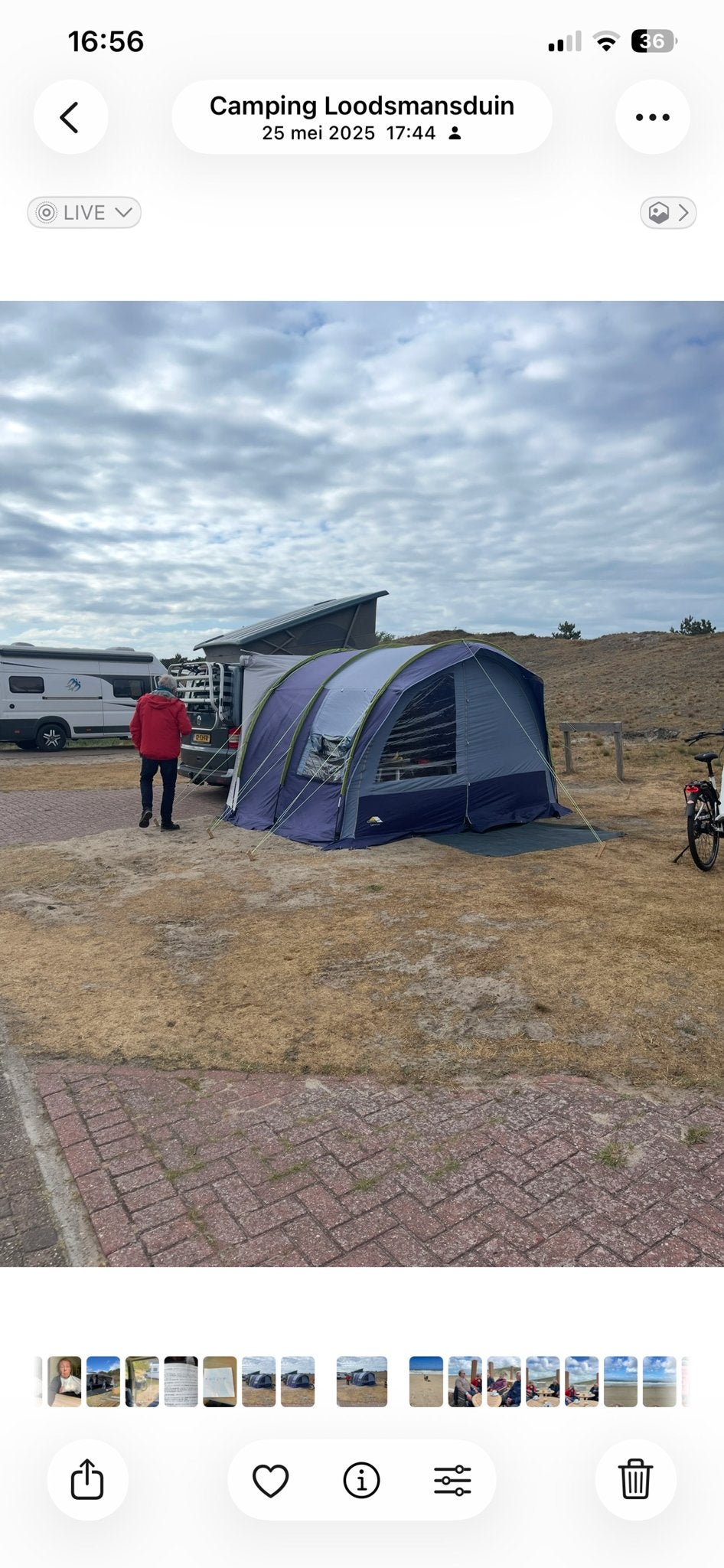 DWT bus tent model Fjord 2 - Ideaal voor warme landen, Ophalen, Gebruikt
