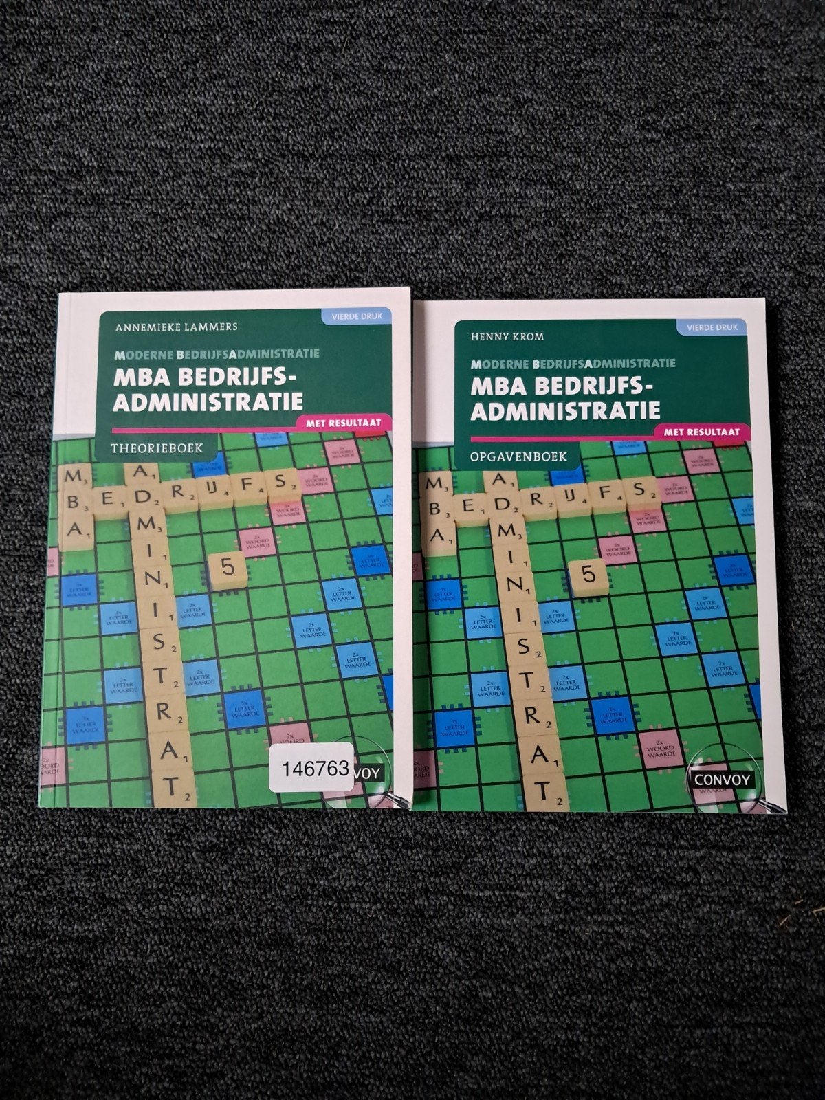 Moderne Bedrijfsadministratie MBA Theorie- en Opgavenboek, Boeken, Annemieke Lammers, Henny Krom, Ophalen of Verzenden, Zo goed als nieuw