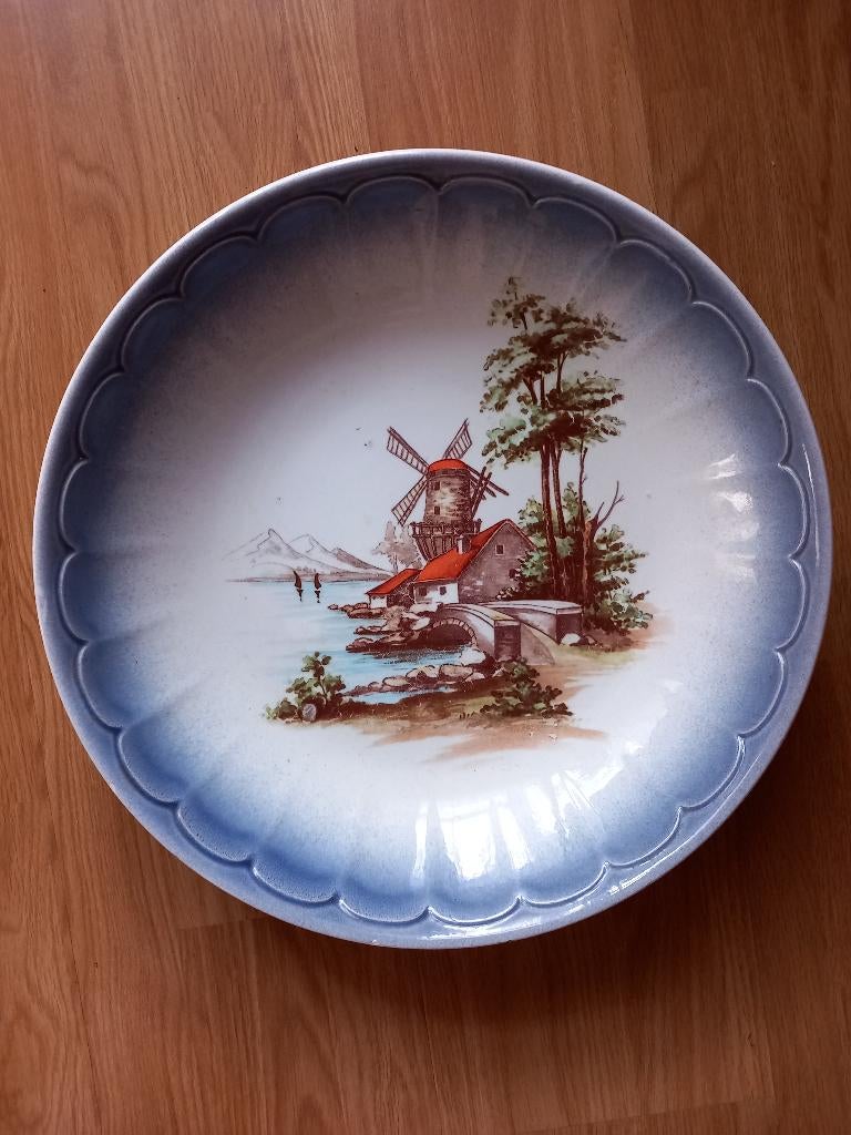 ARM Ceramica Italiaanse Schaal met Molen Voorstelling, Ophalen