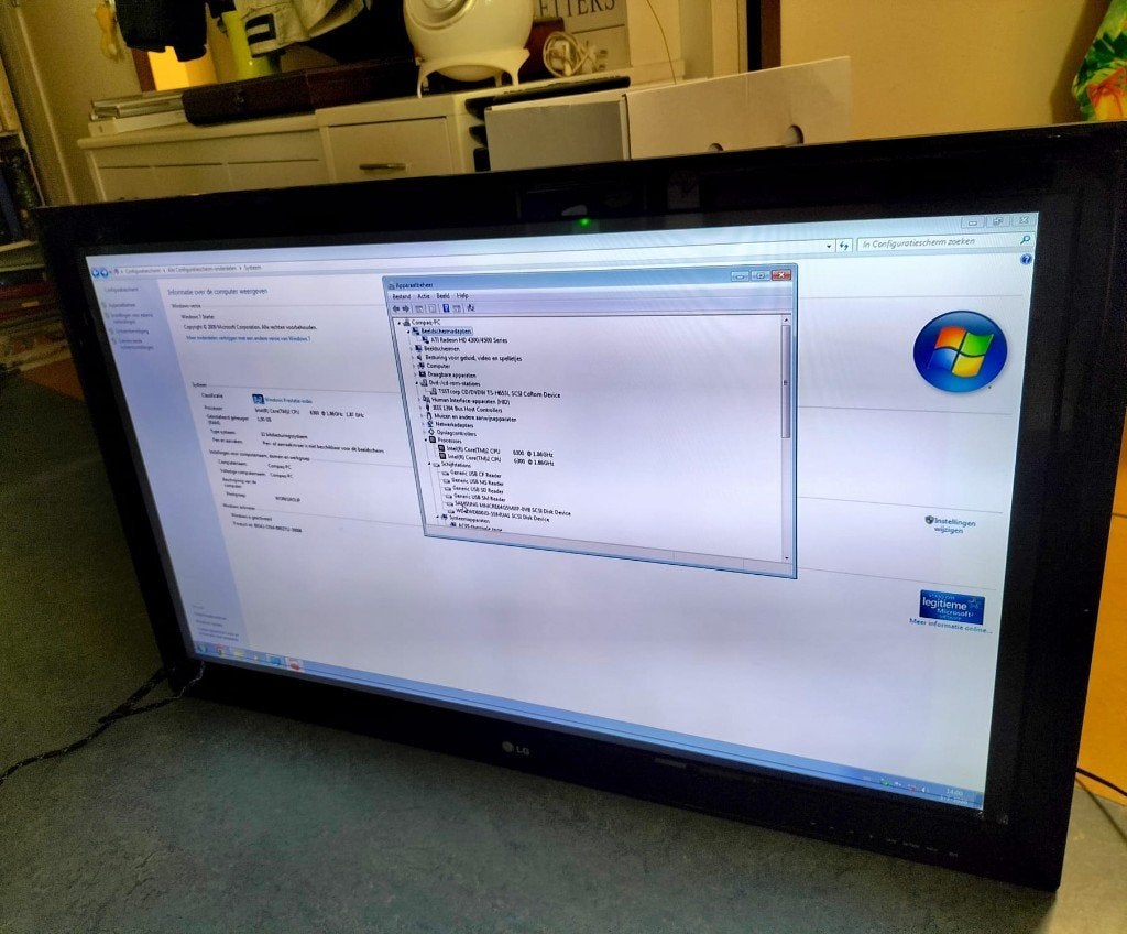 LG 42LS3400 (2012) TV - Zwart, Audio, Tv en Foto, Televisies, Ophalen, Gebruikt, LCD, 100 Hz