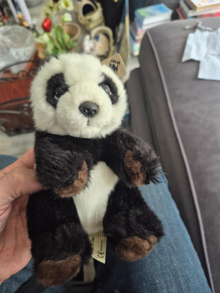 Schattige WWF Panda Knuffel - Zo goed als nieuw, Kinderen en Baby's, Speelgoed | Knuffels en Pluche, Overige merken, Overige karakters