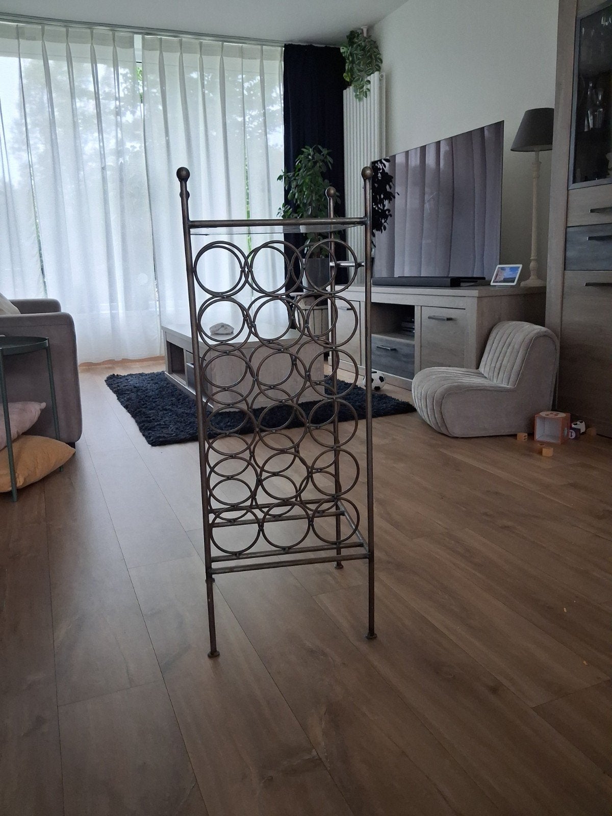 Wijnrek - gratis afhalen, Ophalen, Gebruikt, Metaal, 75 cm of meer