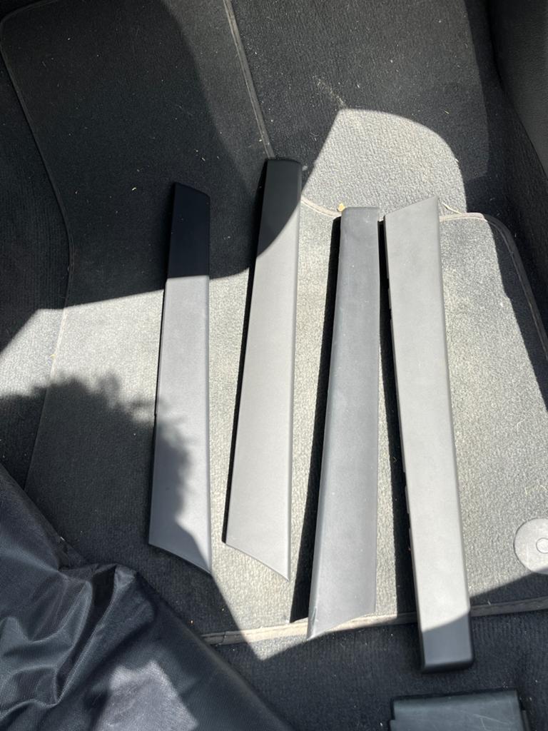Audi a3 8p deur sierlijsten zwart, Ophalen, Audi