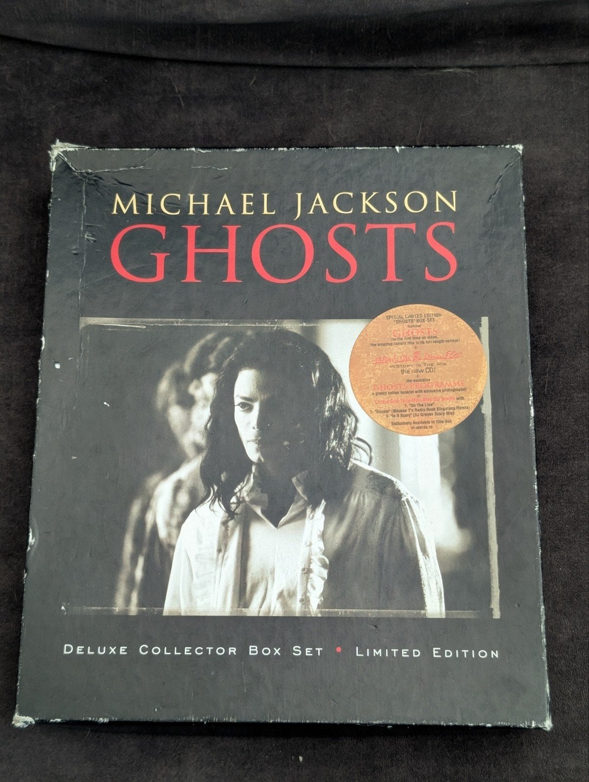 Michael Jackson Ghosts Deluxe Collector Box Set, Verzenden, Gebruikt