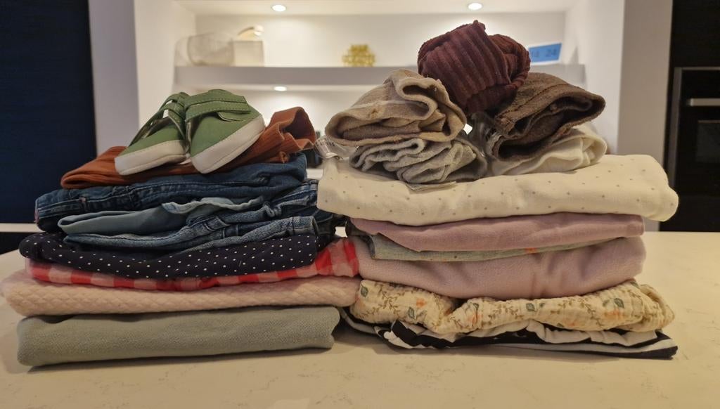 Kledingpakket meisje maat 74 - Diverse merken, Kinderen en Baby's, Babykleding | Maat 74, Ophalen of Verzenden, Zo goed als nieuw