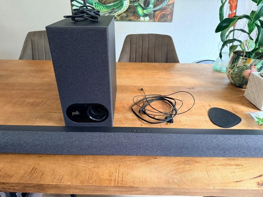 Polk Signa S3 Soundbar met draadloze subwoofer, Ophalen, Bluetooth, Zo goed als nieuw