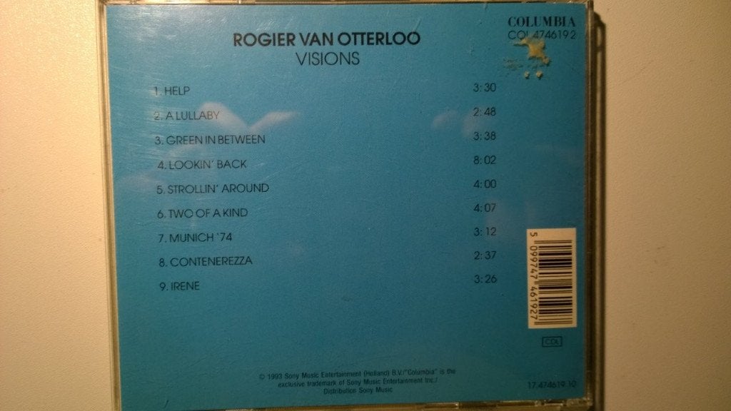 Rogier Van Otterloo - Visions, Ophalen of Verzenden, Zo goed als nieuw, Jazz, Album