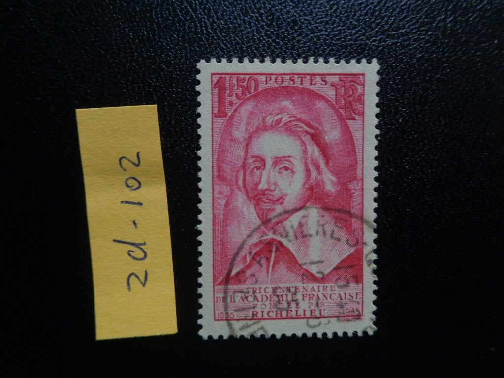 frankrijk - cardinaal richelieu 1935 (zd-102), Ophalen of Verzenden