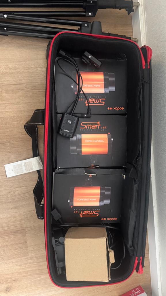 Godox Smart 250SDI - Professionele Studio Flitserset, Audio, Tv en Foto, Fotografie | Fotostudio en Toebehoren, Lamp of Flitsset
