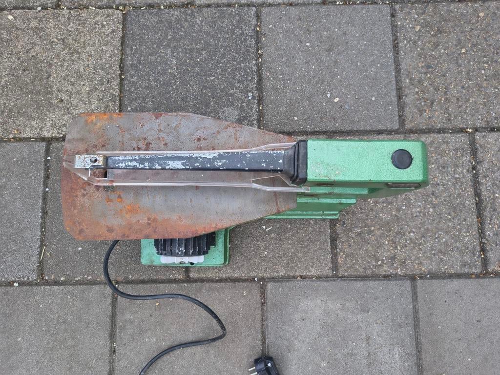 Lintzaag klein en 3 schiethamers, Ophalen, Gebruikt, 400 tot 600 watt, Kolomboormachine