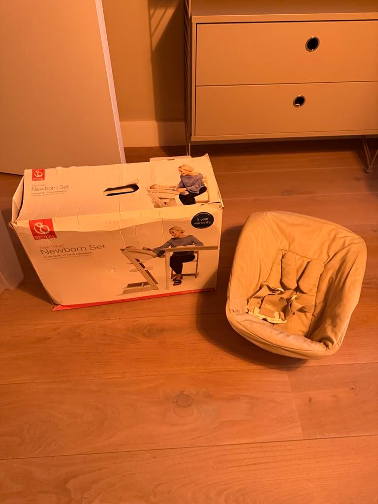 Stokke Tripp Trapp Newborn Set - Zo goed als nieuw, Kinderen en Baby's, Kinderstoelen, Ophalen, Zo goed als nieuw, Overige typen