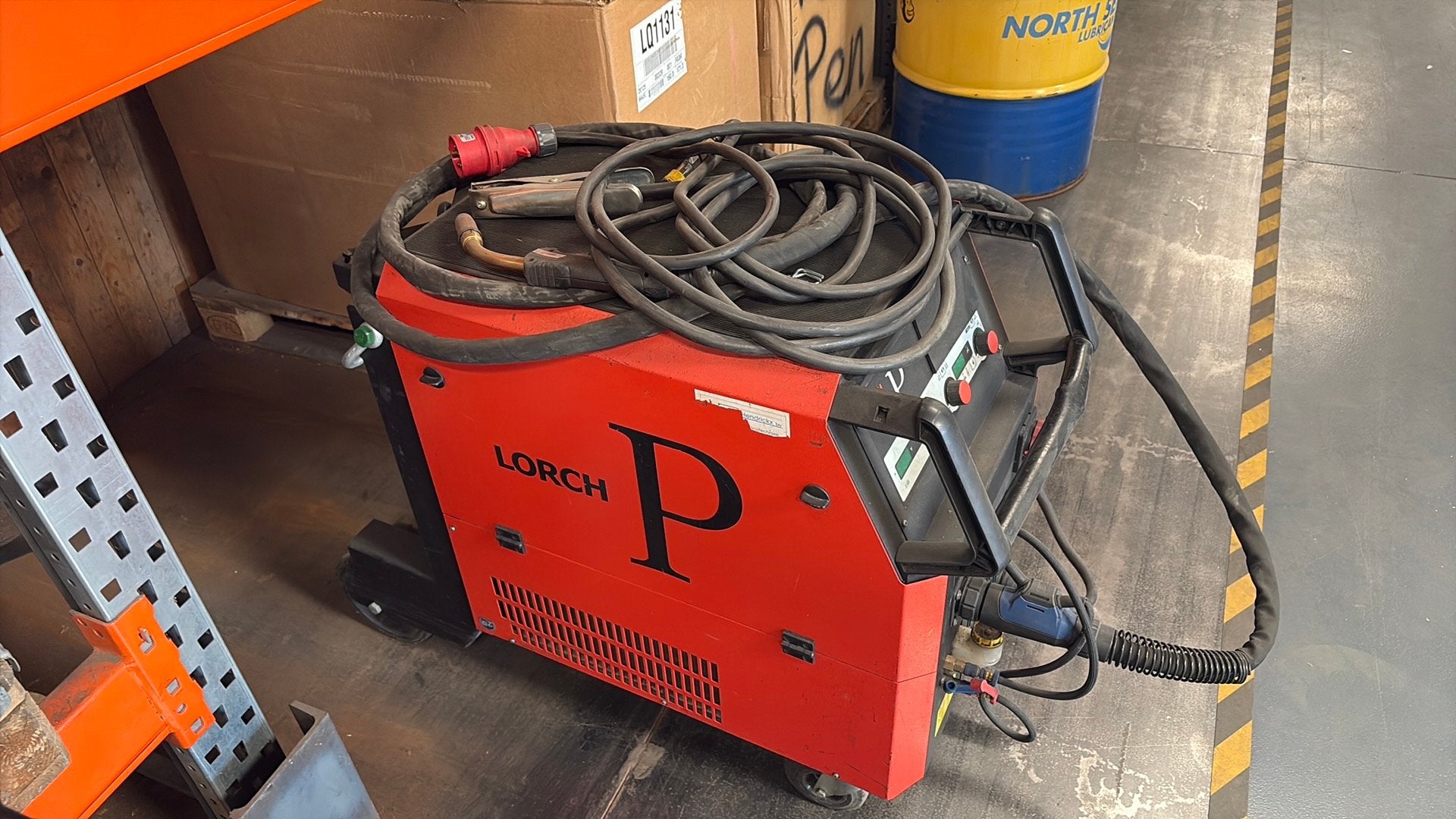 Lorch lasmachine P4500, Ophalen of Verzenden, Zo goed als nieuw, 250 ampère of meer, Co2