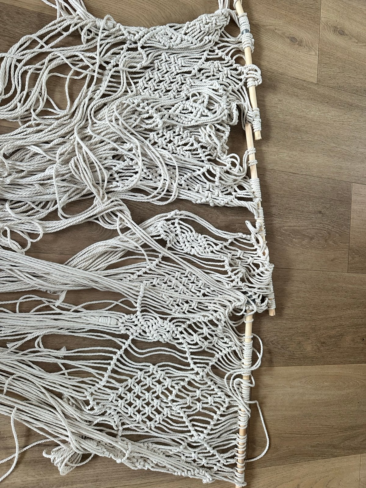Vliegengordijn Macramé, Ophalen, Nieuw