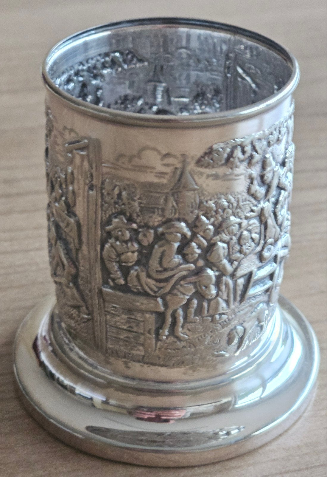 Sigaretten vaasje, Antiek en Kunst, Ophalen of Verzenden, Zilver