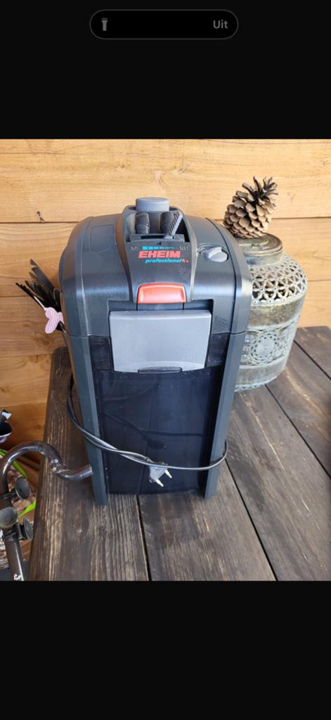 2x Eheim professionel 4+ 2275 Buitenfilter., Dieren en Toebehoren, Vissen | Aquaria en Toebehoren, Zo goed als nieuw, Filter, Pomp