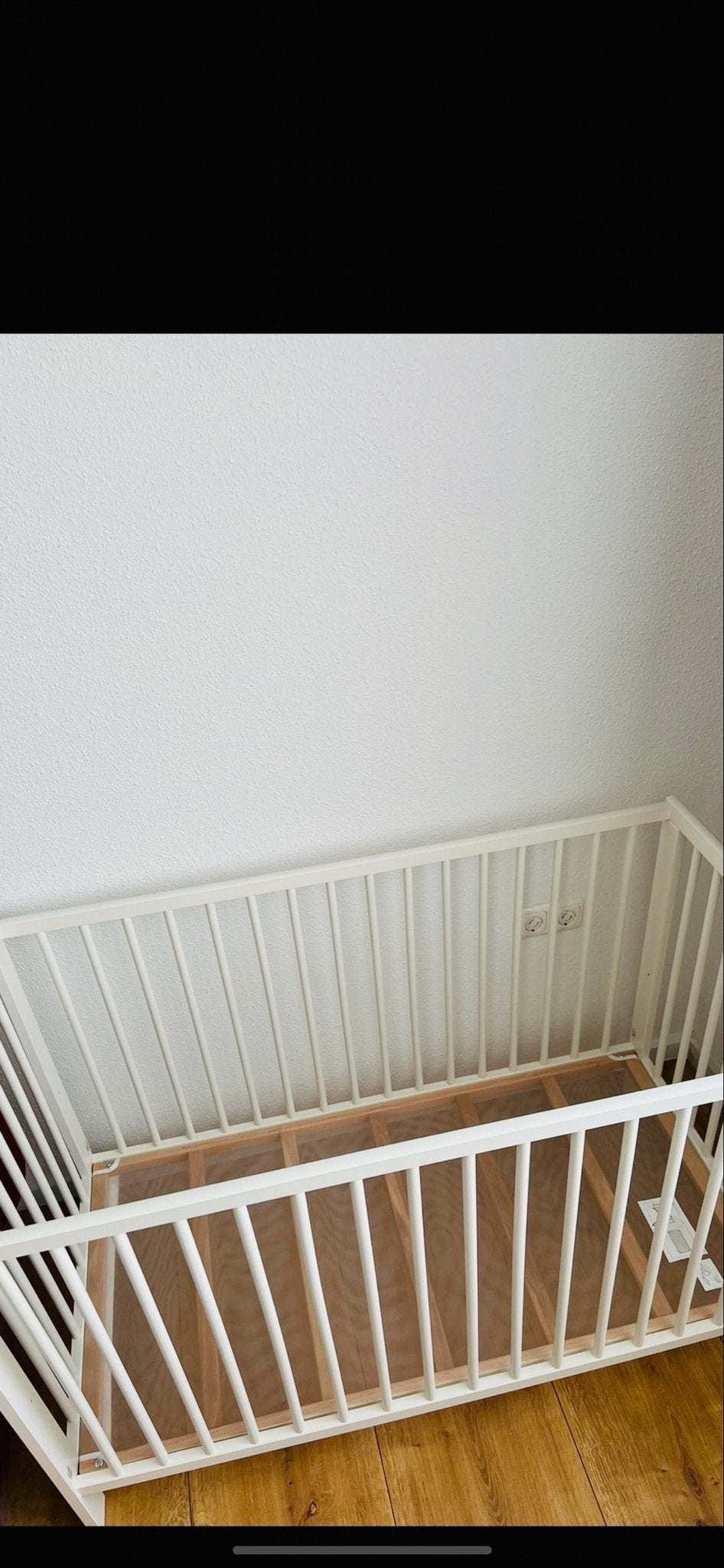 Nieuw ledikant met matras 60x120 cm, Ophalen, Nieuw, Ledikant