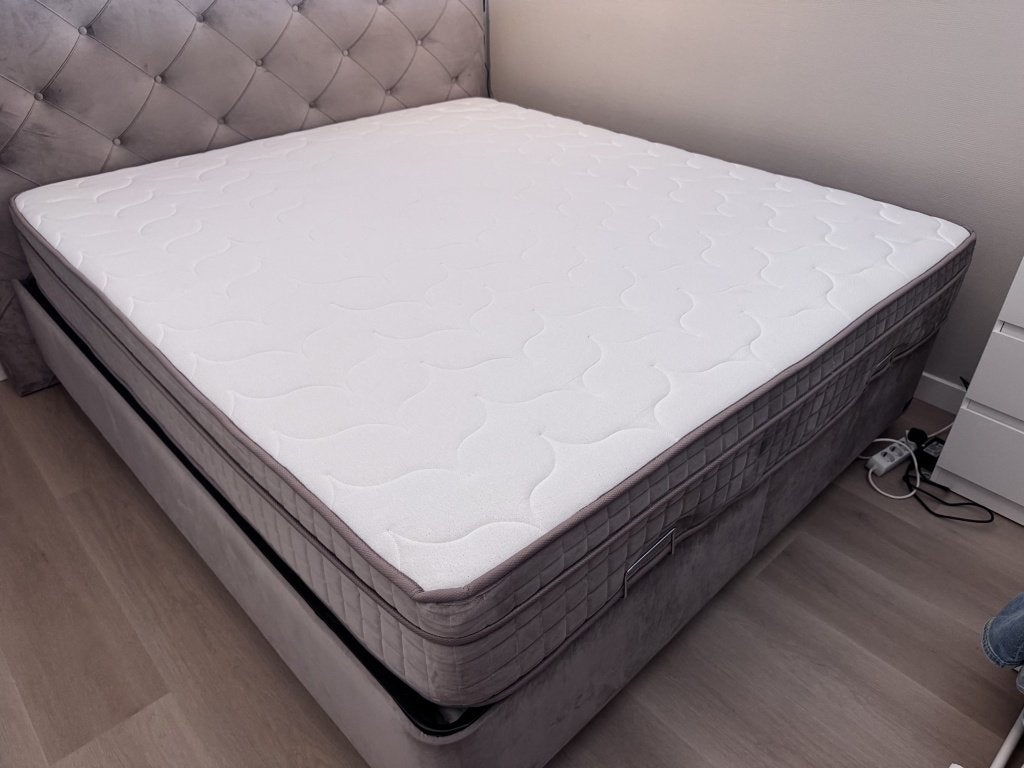 TAF 5-comfortzone matras 180x200 cm met geïntegreerde topper, Gebruikt, Tweepersoons, Ophalen of Verzenden, Matras