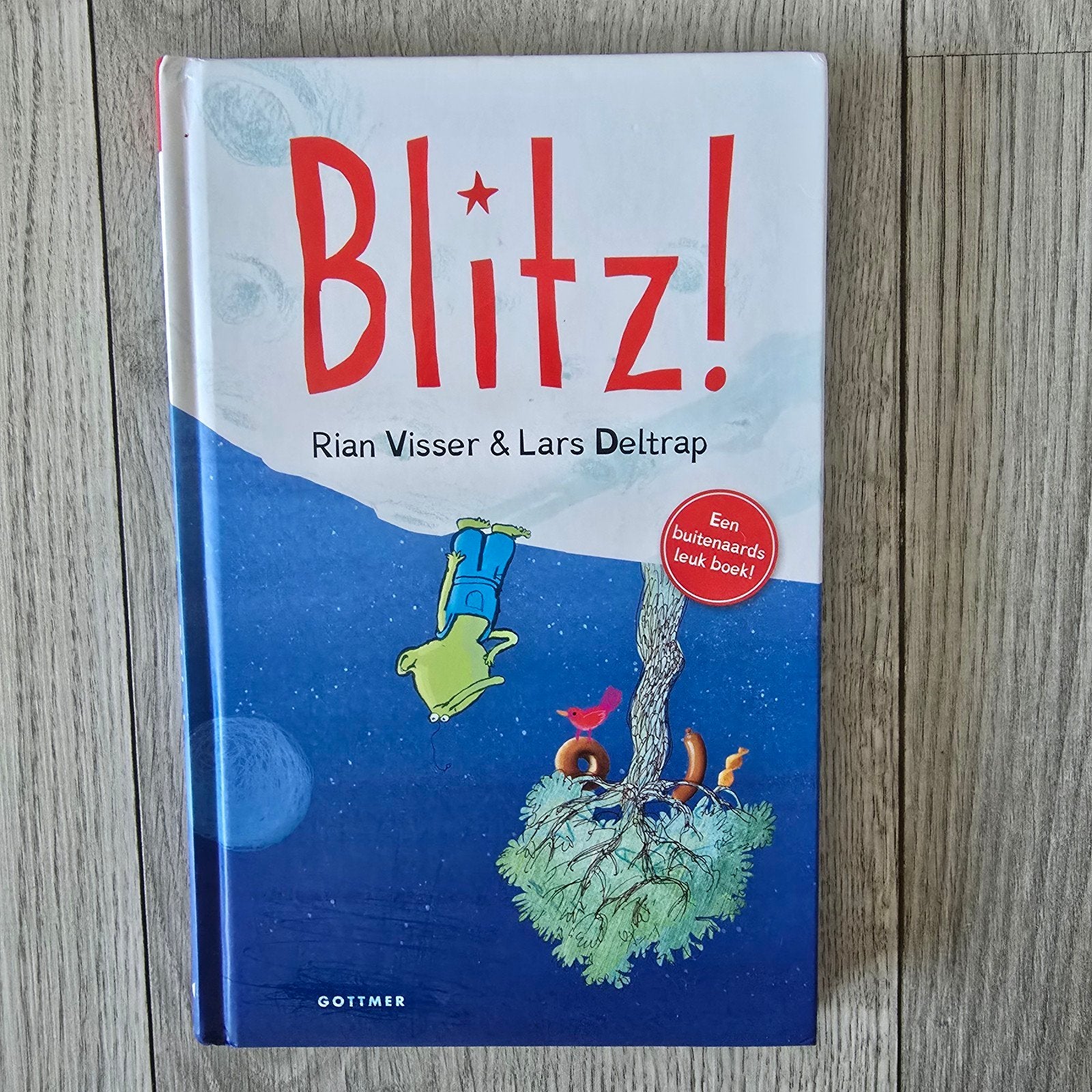 Blitz! Een buitenaards leuk boek! Rian Visser & Lars Deltrap, Boeken, Ophalen, Zo goed als nieuw