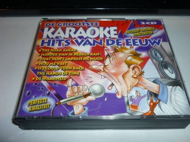 De grootste karaoke hits van de eeuw de cd boxset, Verzenden, Zo goed als nieuw, Nederlandstalig, Boxset