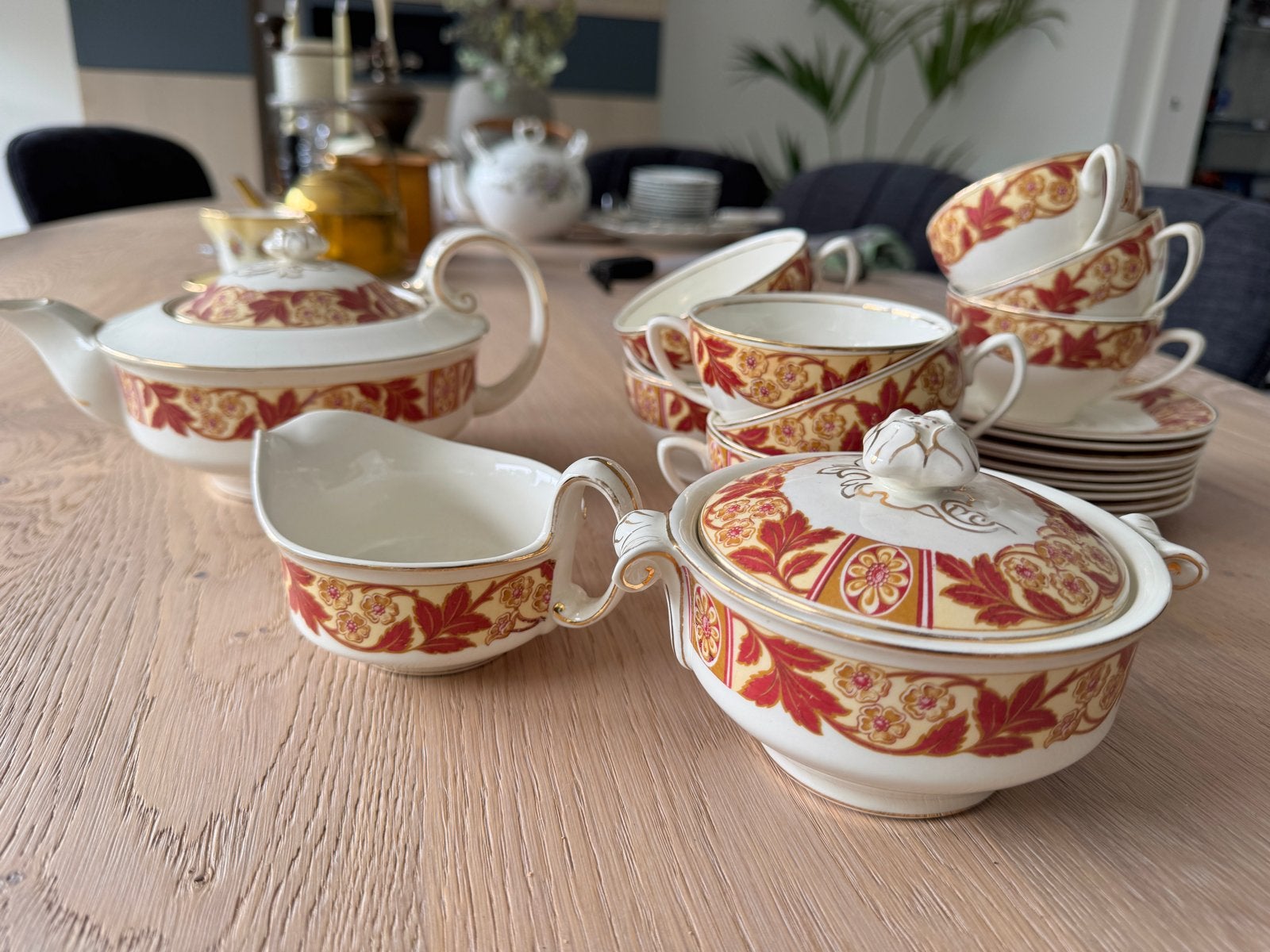 Woods Ivory Ware theeservies, Ophalen, Gebruikt, Overige merken, Kop(pen) en/of Schotel(s)