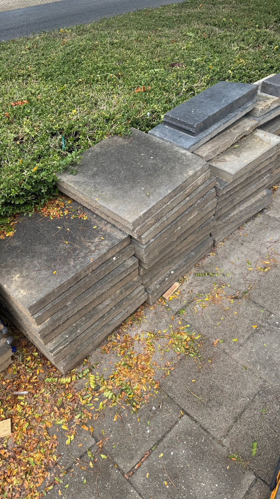 Tegels gratis ophalen, Ophalen, Gebruikt, 5 tot 10 m², Beton