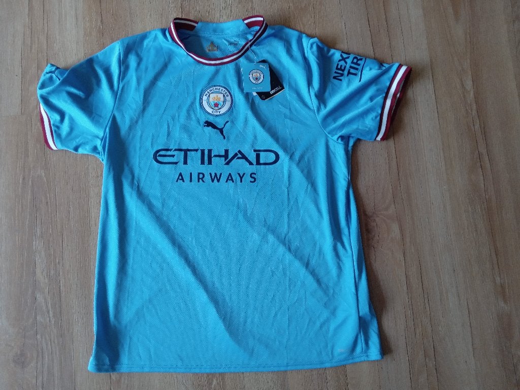 Manchester City thuisshirt 2022-2023 - Maat XL - Nieuw, Verzamelen, Ophalen of Verzenden, Nieuw, Buitenlandse clubs, Shirt