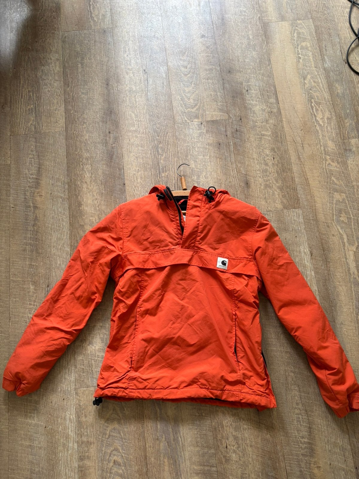 Carhartt Nimbus Pullover Oranje Maat S - Perfect voor WK!, Kleding | Heren, Jassen | Zomer, Zo goed als nieuw, Maat 46 (S) of kleiner