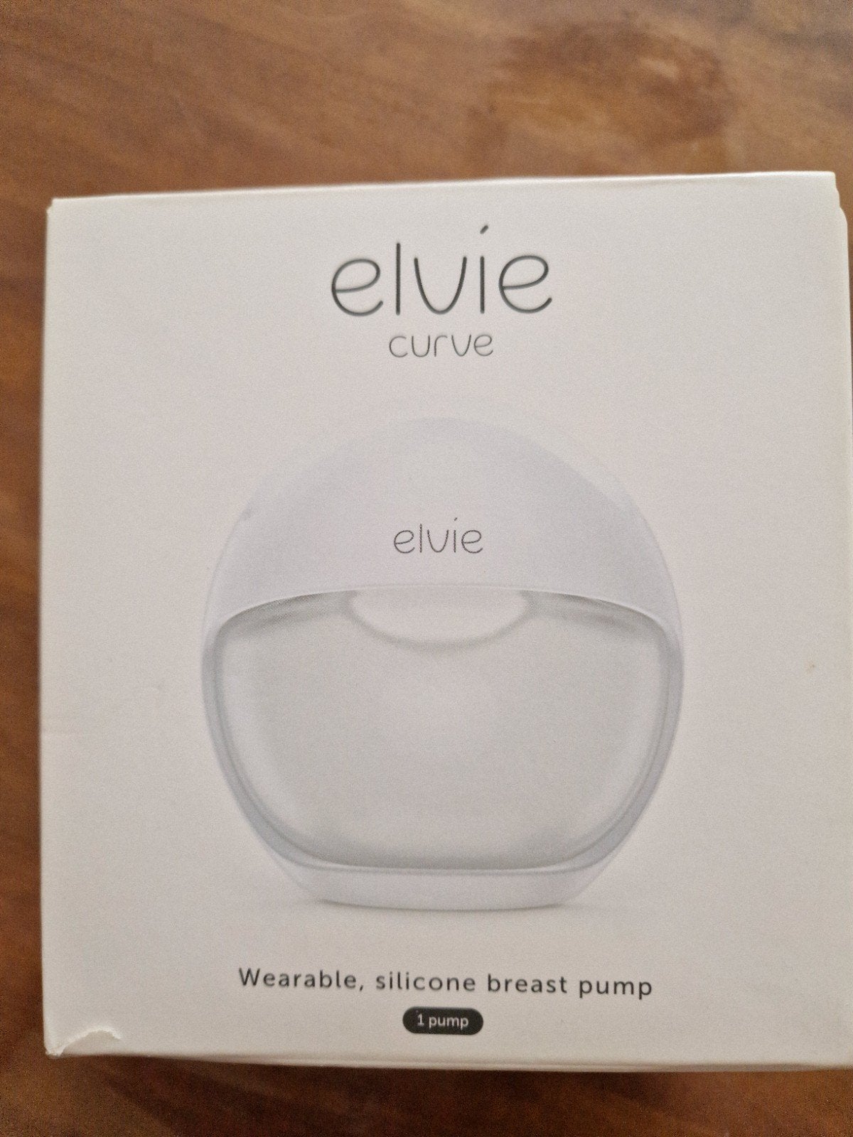 Elvie curve kolf, Gebruikt, Borstkolf, Ophalen of Verzenden, Draagbaar