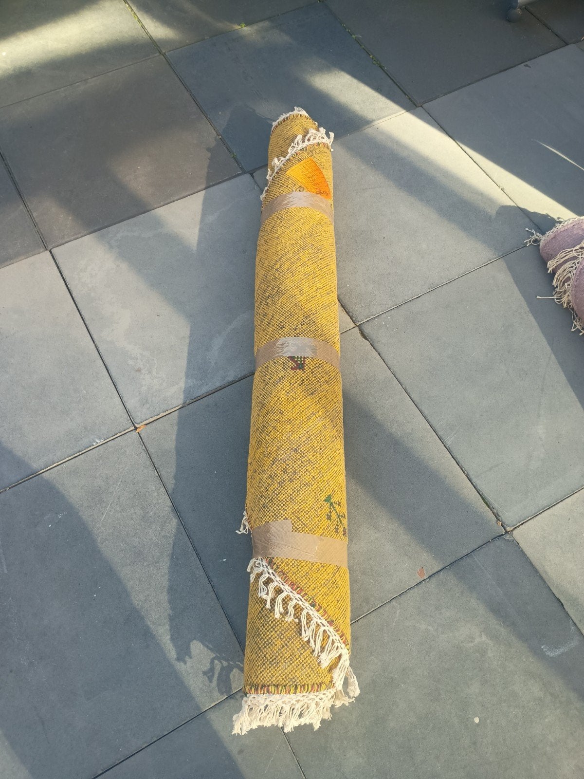 vloerkleed wol rond