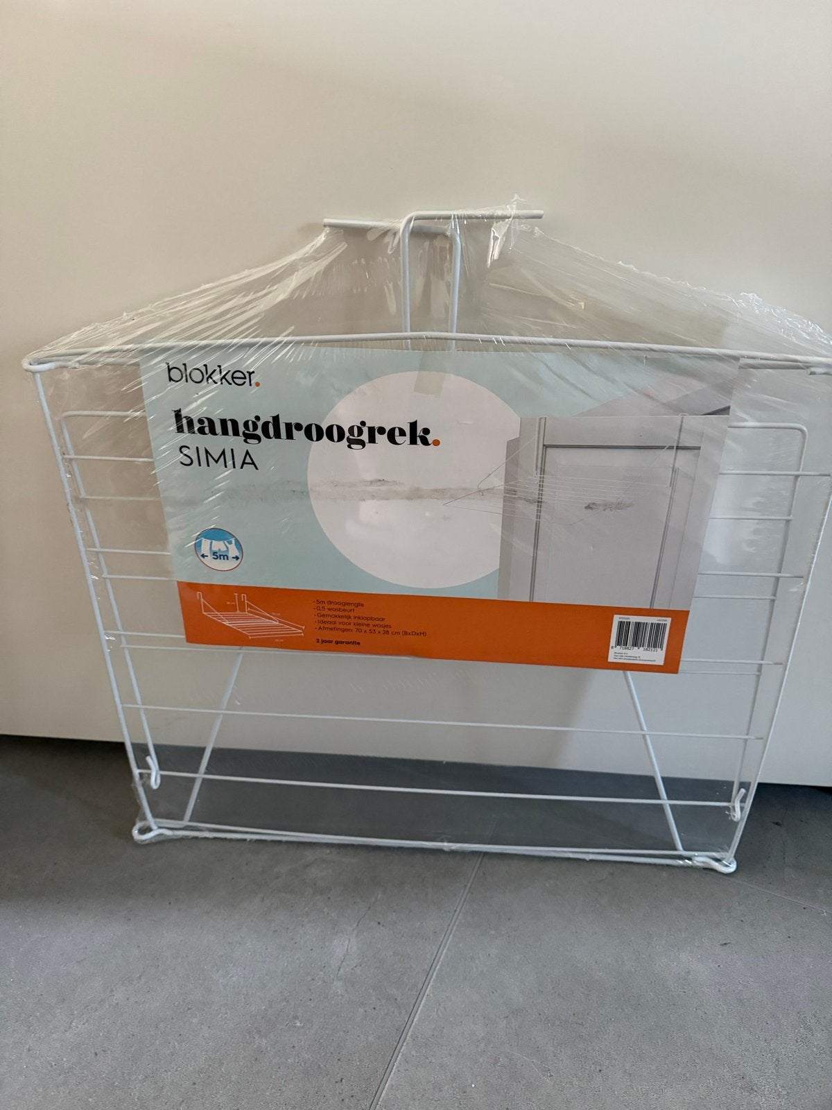 Blokker Simia Hangdroogrek - Nieuw in verpakking, Ophalen, Nieuw