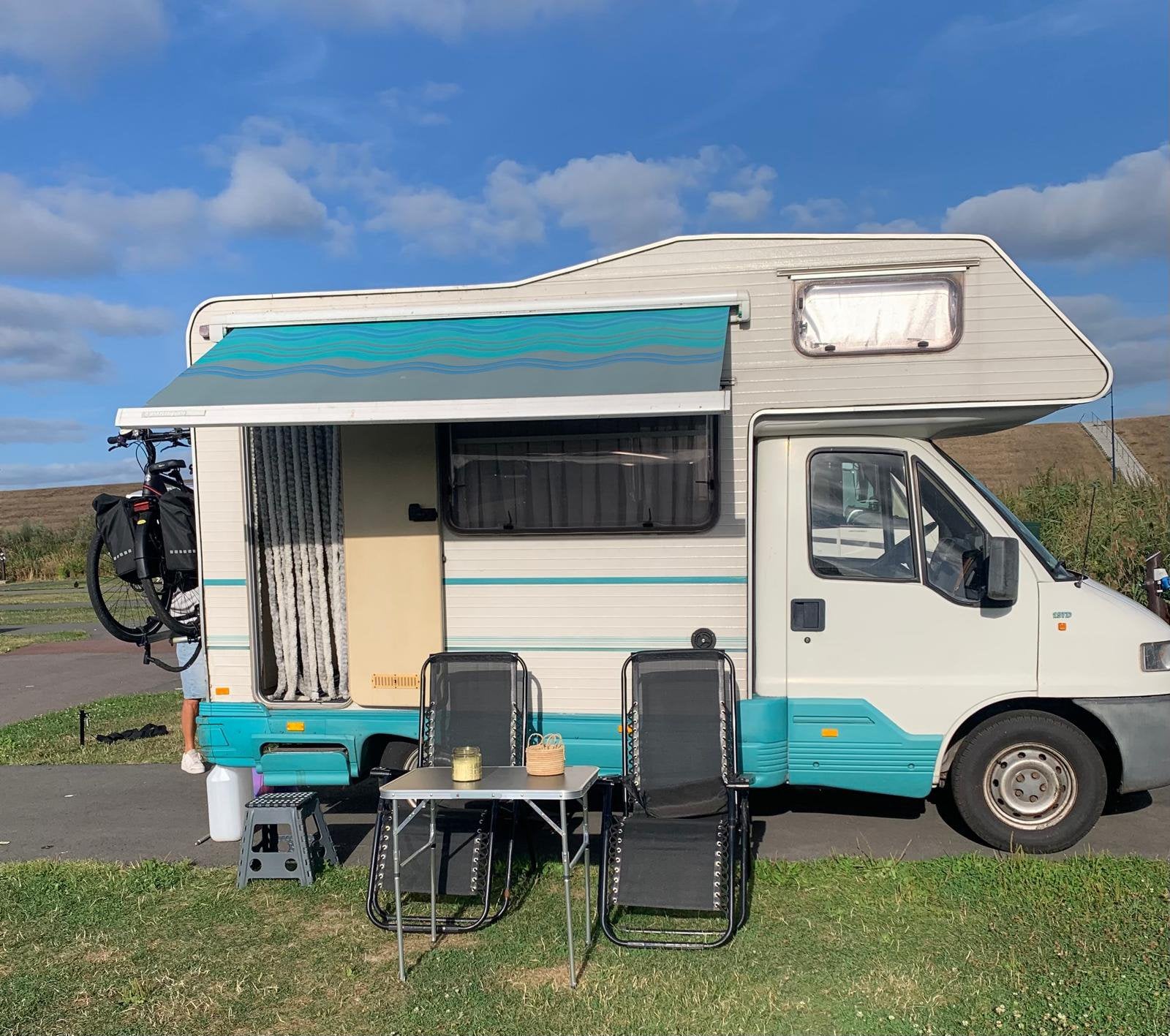 Compacte Camper - Fiat 1.9TD - Klaar voor de nazomer!, Brandblusser, Alkoof, Ringverwarming, Fiat