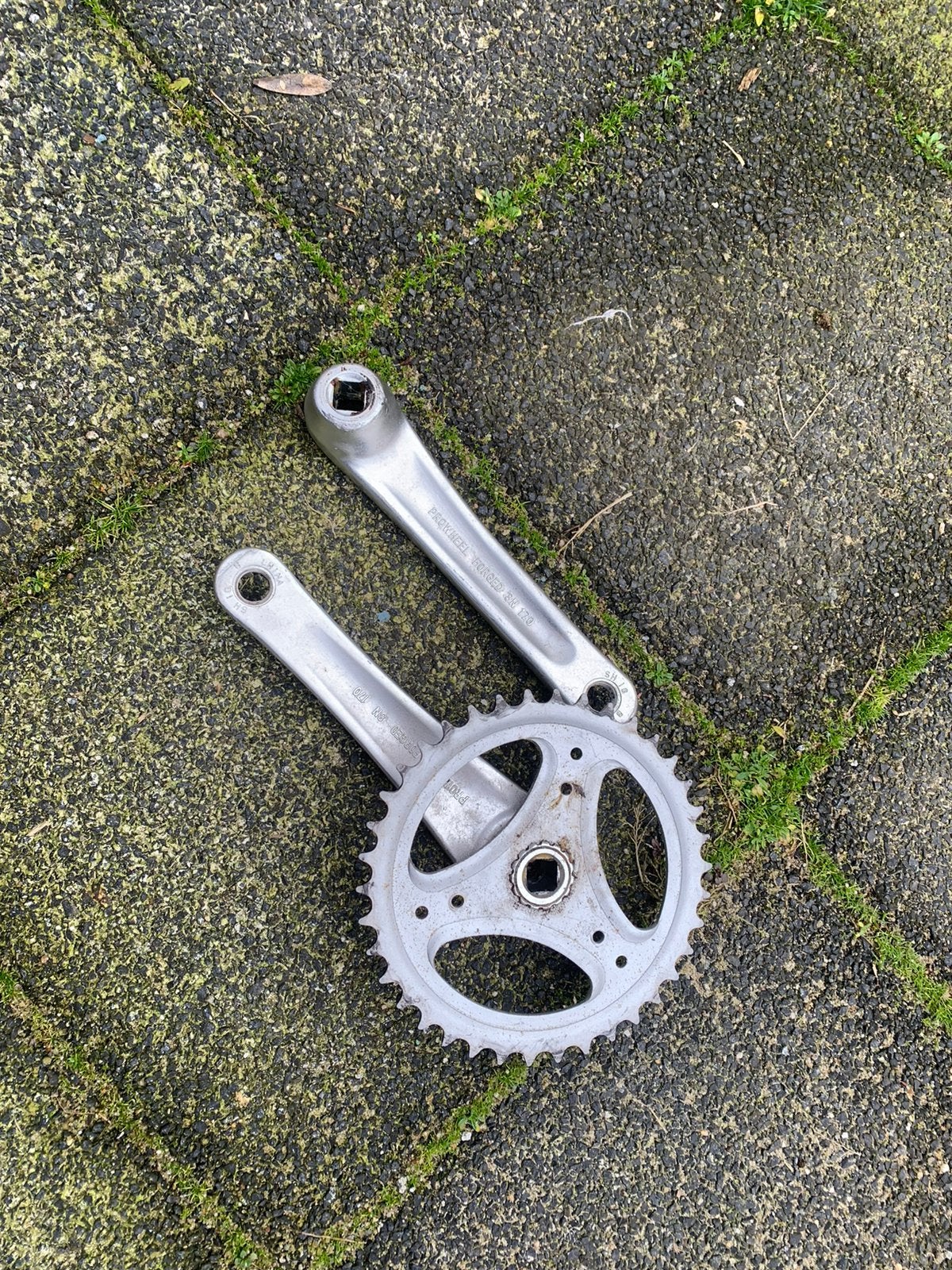 Enkel voorblad crackstel, Fietsen en Brommers, Ophalen of Verzenden, Zo goed als nieuw