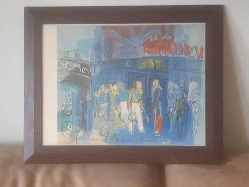 litho Raoul Dufy Prince de Joinville, Ophalen