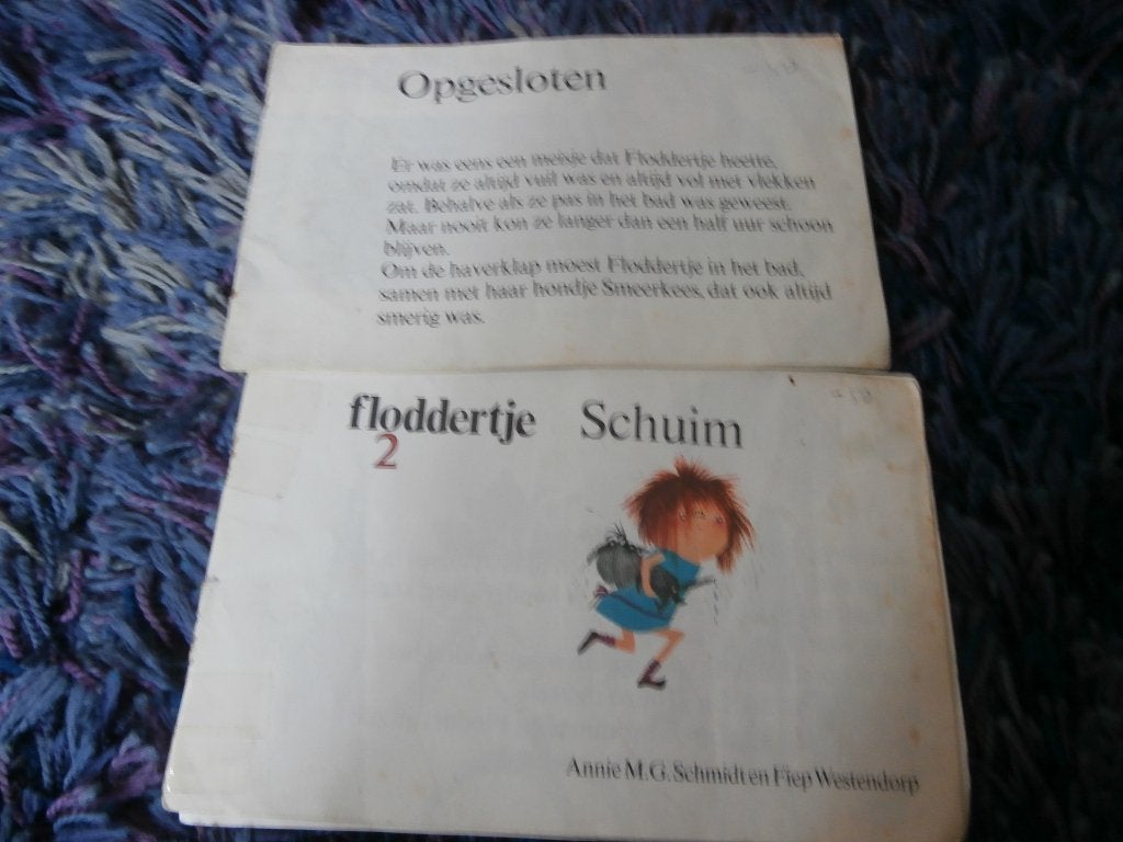 boek Floddertje Schuim Opgesloten Annie M.G. Schmidt, Boeken, Ophalen of Verzenden, Gelezen, Annie M.G. Schmidt, Fictie algemeen